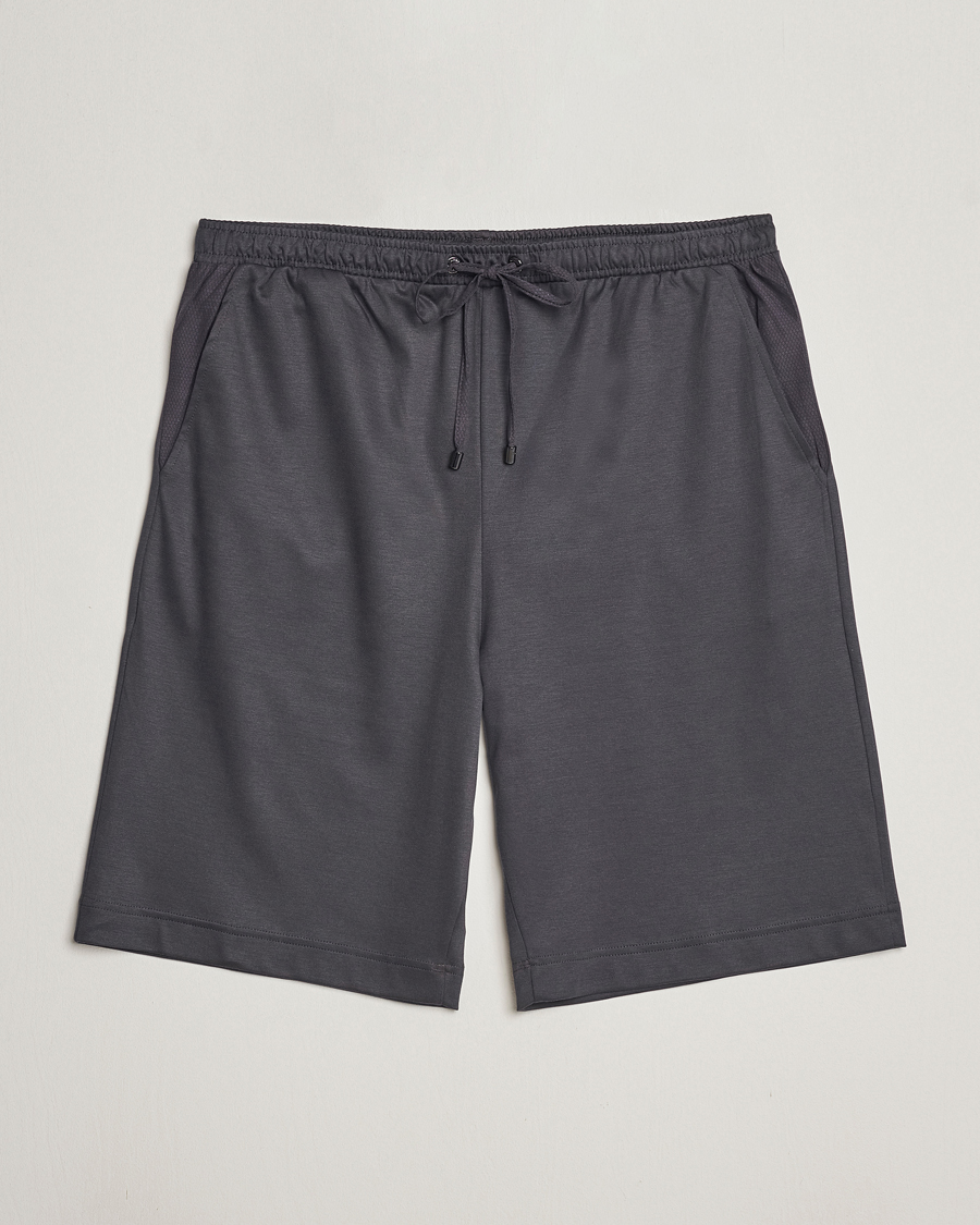 Herre | Pyjamaser og badekåper | Zimmerli of Switzerland | Cotton/Modal Loungewear Shorts Phantom