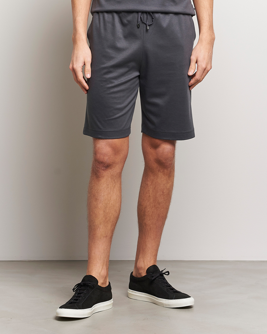 Herre | Klær | Zimmerli of Switzerland | Cotton/Modal Loungewear Shorts Phantom