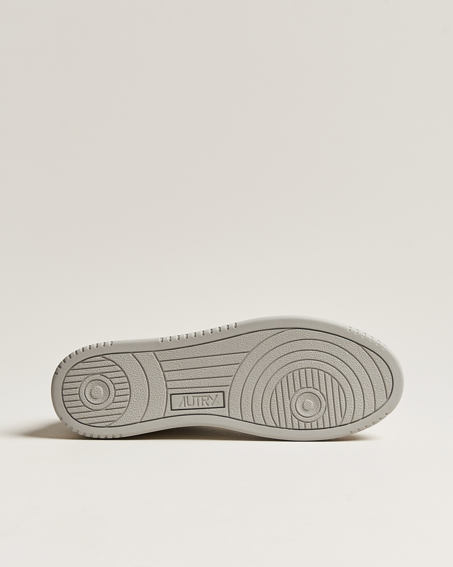 Herre | Autry Medalist Low Bicolor Leather Sneaker White/Grey | Autry | Medalist Low Bicolor Leather Sneaker White/Grey
