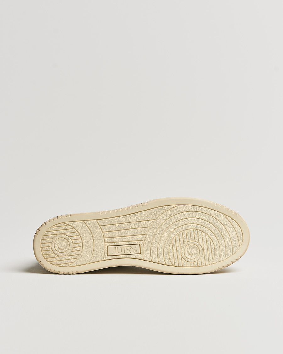 Herre | Autry Super Vintage Low Leather Sneaker White/Navy | Autry | Super Vintage Low Leather Sneaker White/Navy