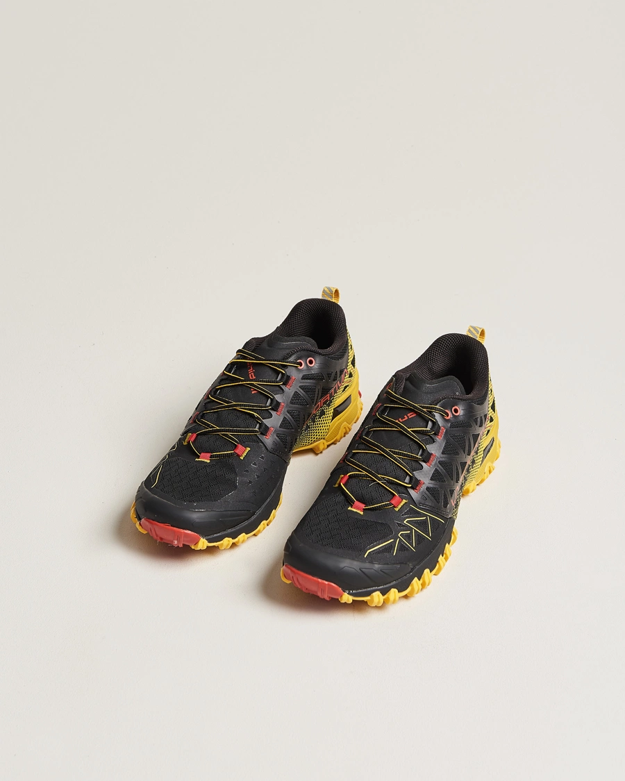 Herre | Active | La Sportiva | Bushido II GTX Trail Running Sneakers Black/Yellow