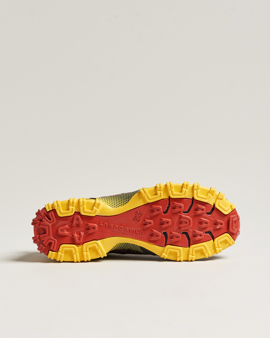 Herre | La Sportiva Bushido II GTX Trail Running Sneakers Black/Yellow | La Sportiva | Bushido II GTX Trail Running Sneakers Black/Yellow