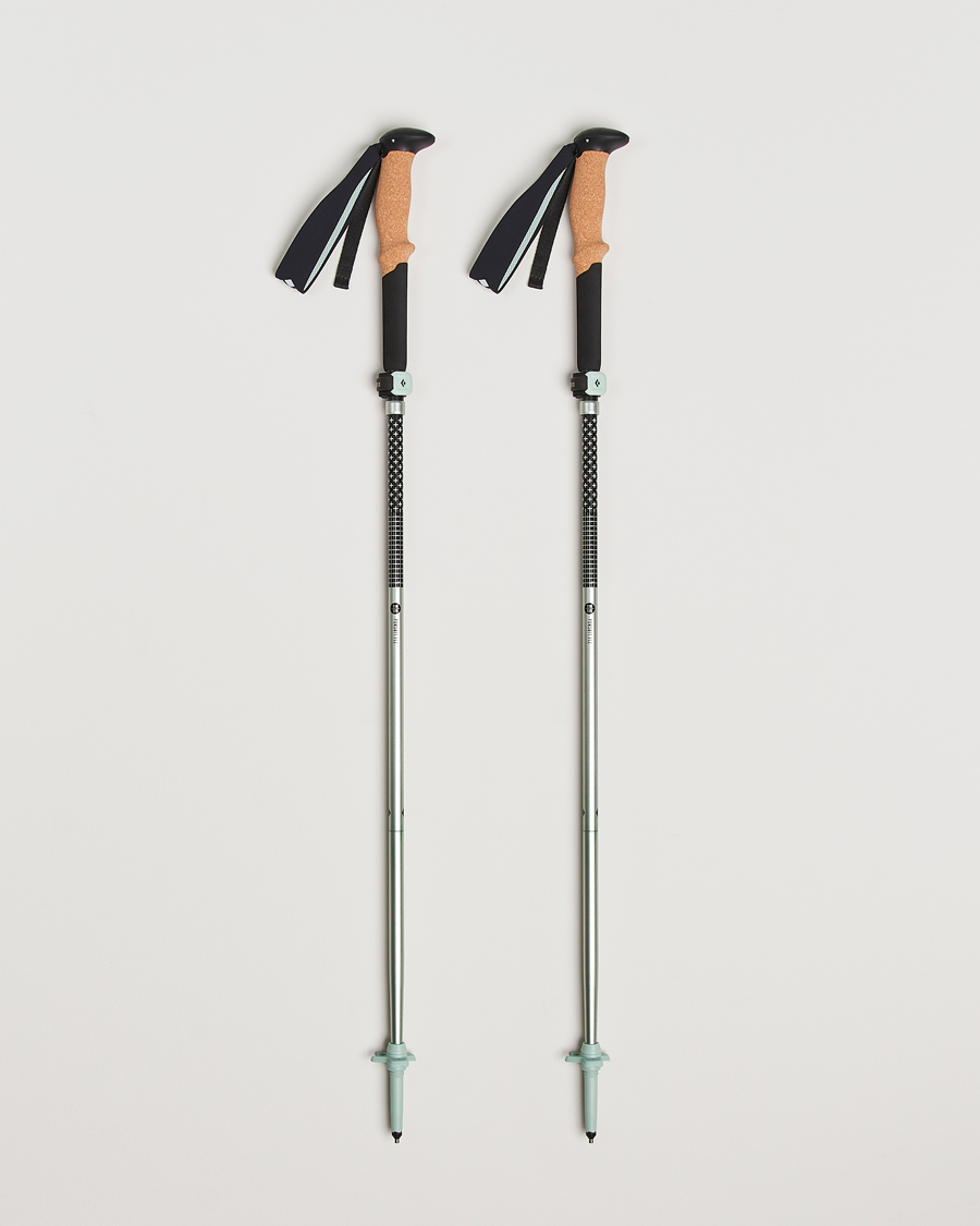 Herre | Active Assesoarer | Black Diamond | Distance FLZ Trekking Poles Black/Foam Green