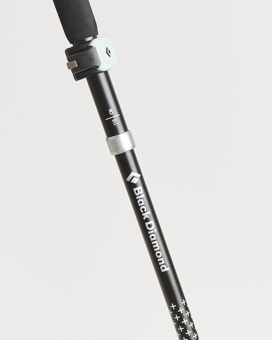 Herre | Active Assesoarer | Black Diamond | Distance FLZ Trekking Poles Black/Foam Green