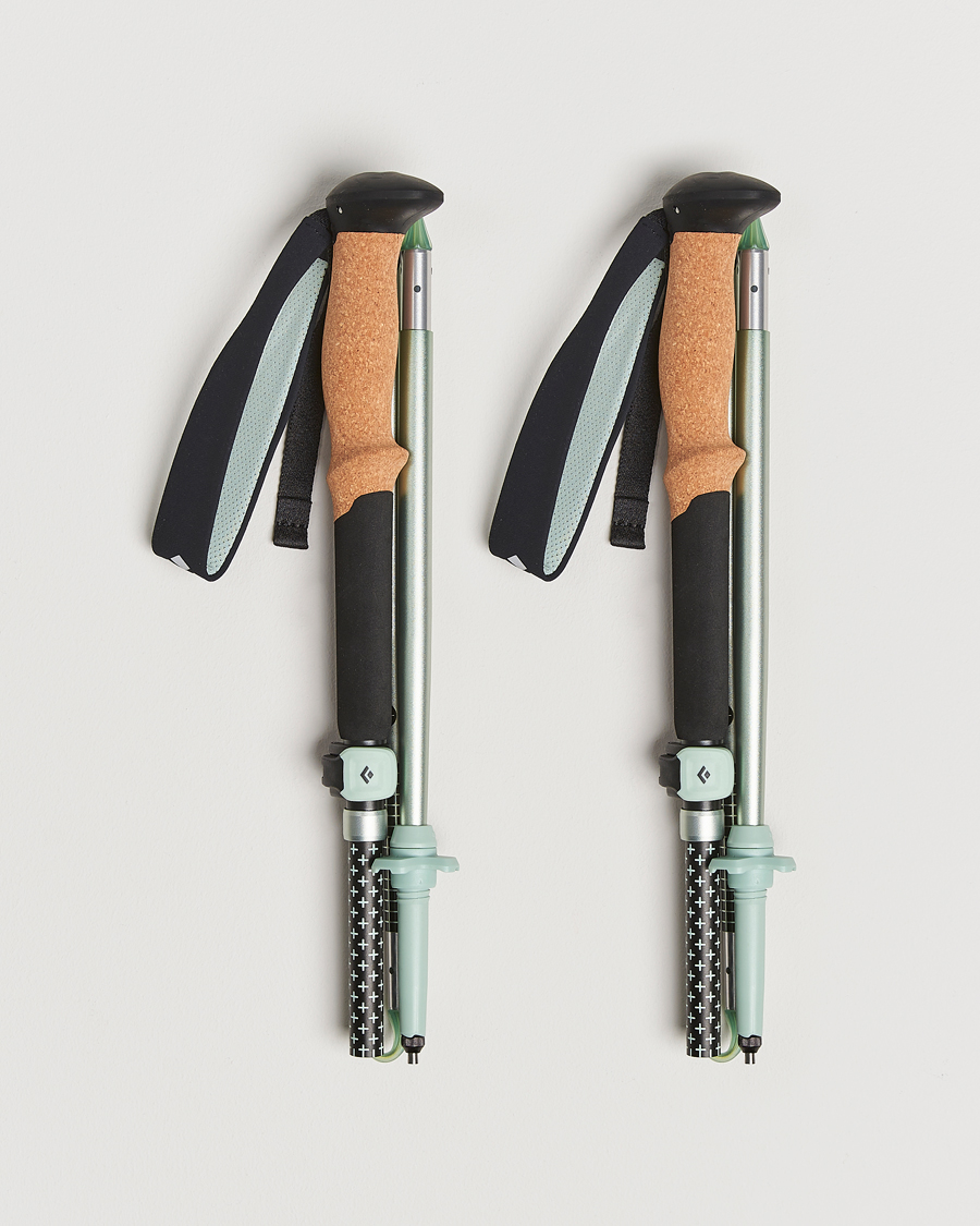 Herre | Active Assesoarer | Black Diamond | Distance FLZ Trekking Poles Black/Foam Green