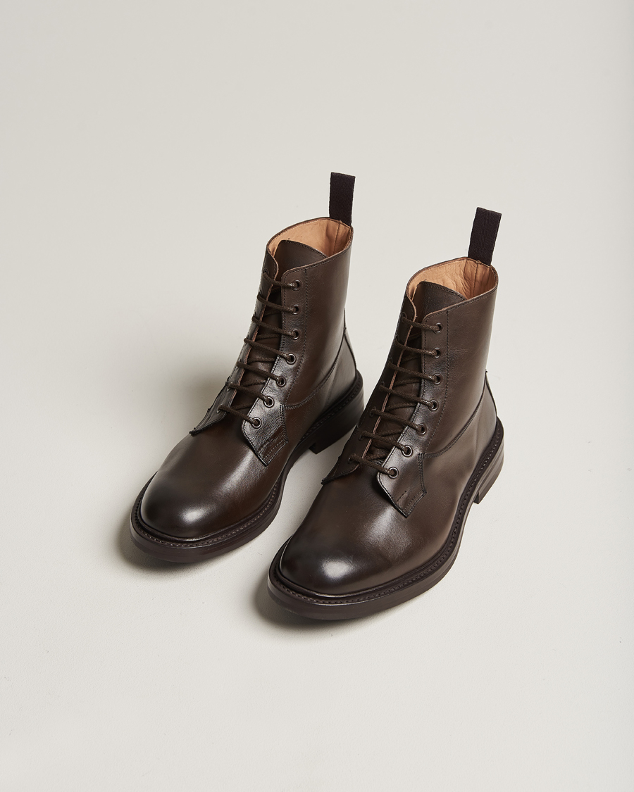 Herre | Tricker's | Tricker's | Burford Dainite Country Boots Espresso