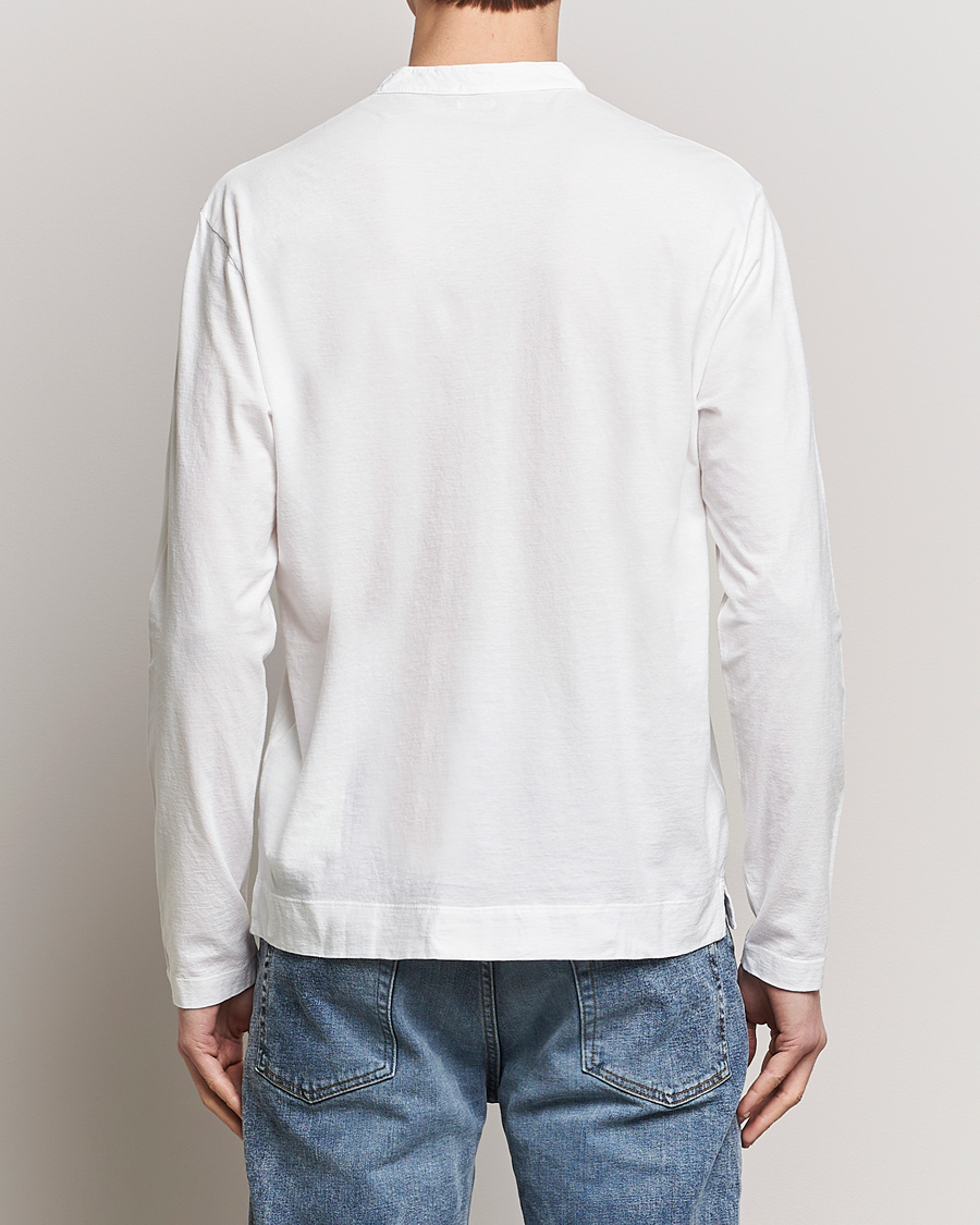 Herre | Gensere | Massimo Alba | Hawai Watercolor Henley White