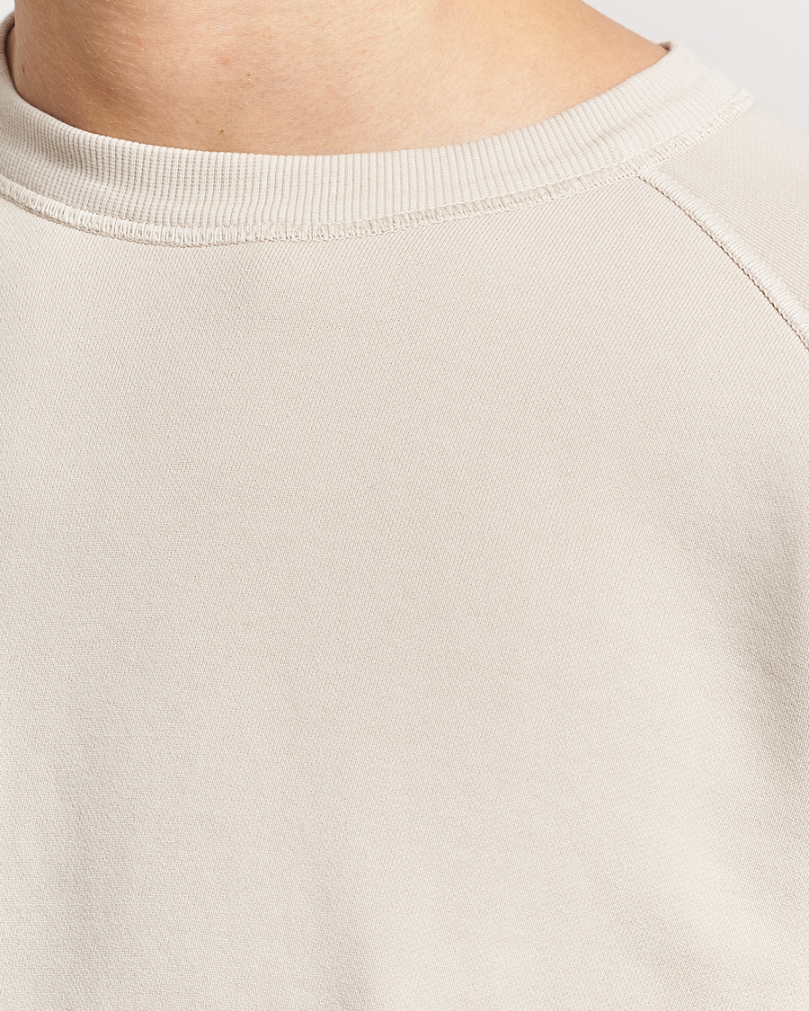 Herre | Gensere | Massimo Alba | Freesport Fleece Cotton Sweatshirt Light Beige