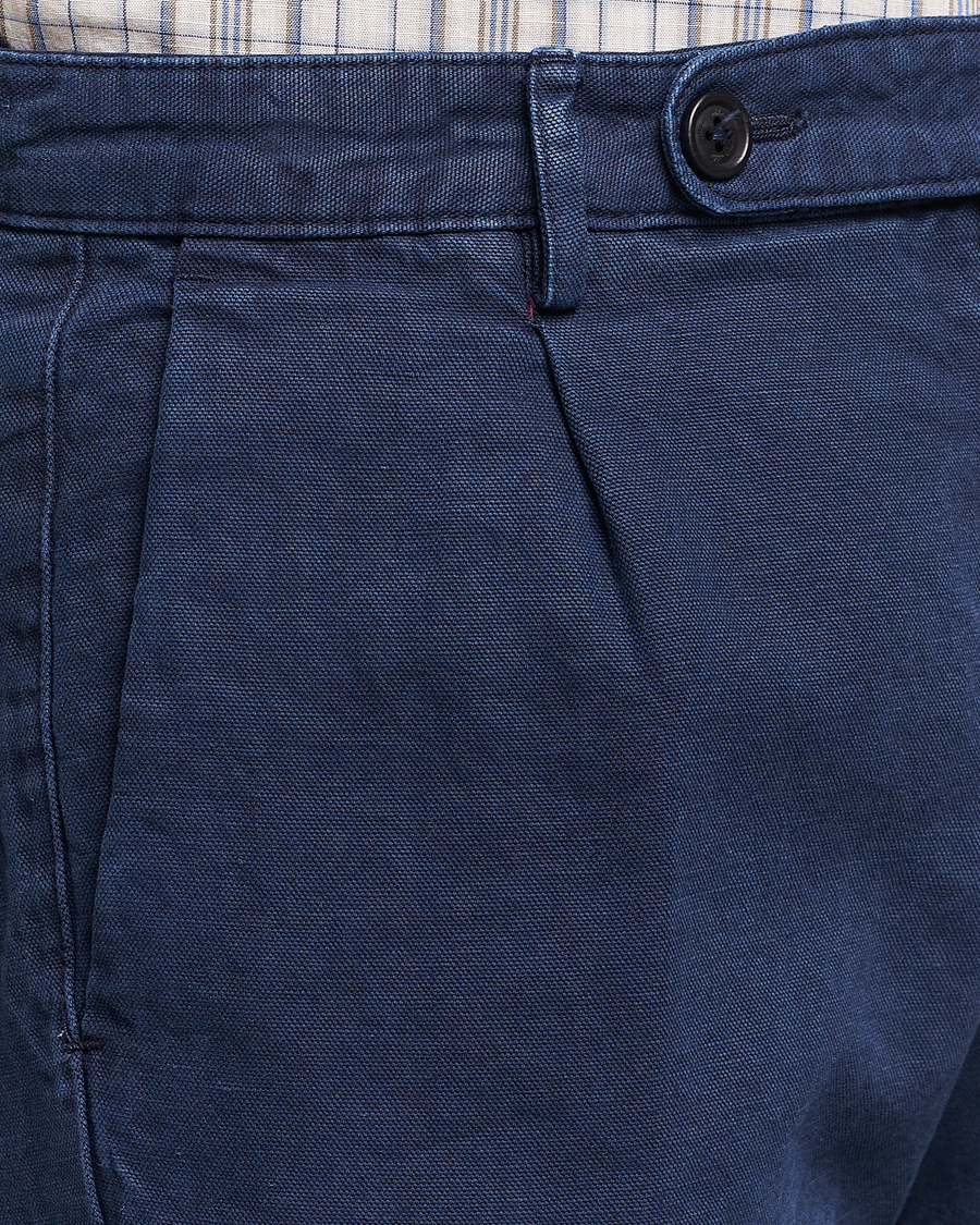 Herre | Bukser | Massimo Alba | Ionio Cotton Trousers Navy