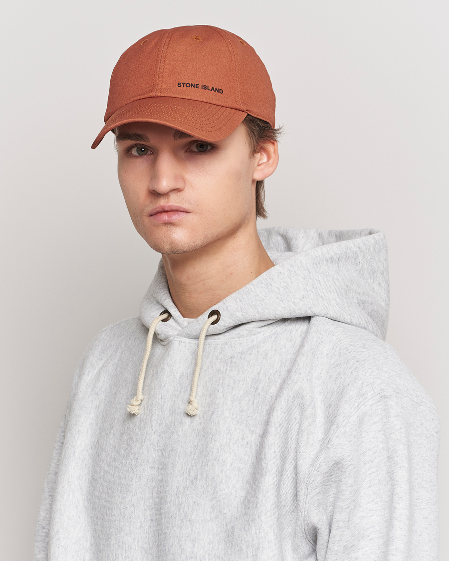 Herre |  | Stone Island | Small Logo Cap Rust