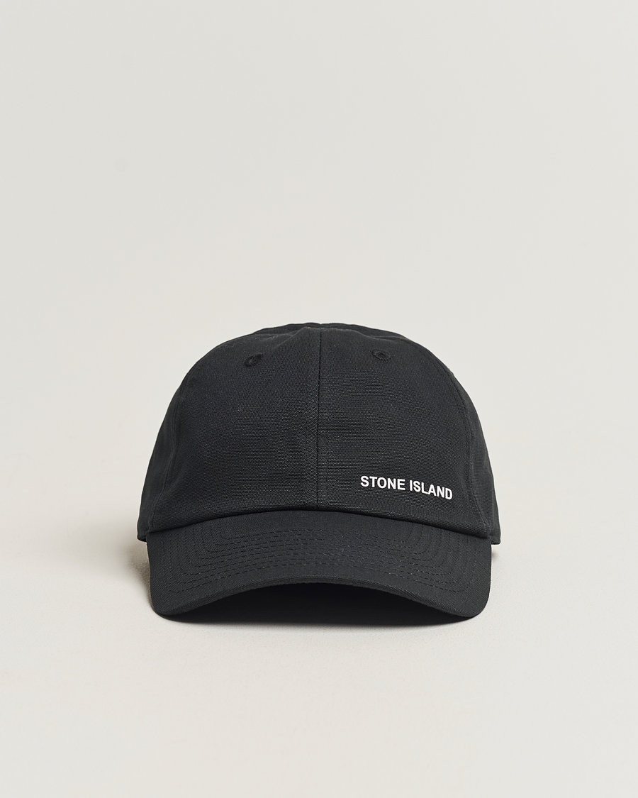 Herre |  | Stone Island | Small Logo Cap Black