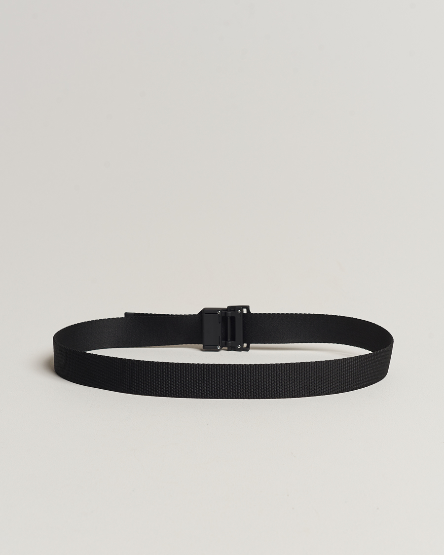 Herr | Bälten | Stone Island | Textile Belt Black