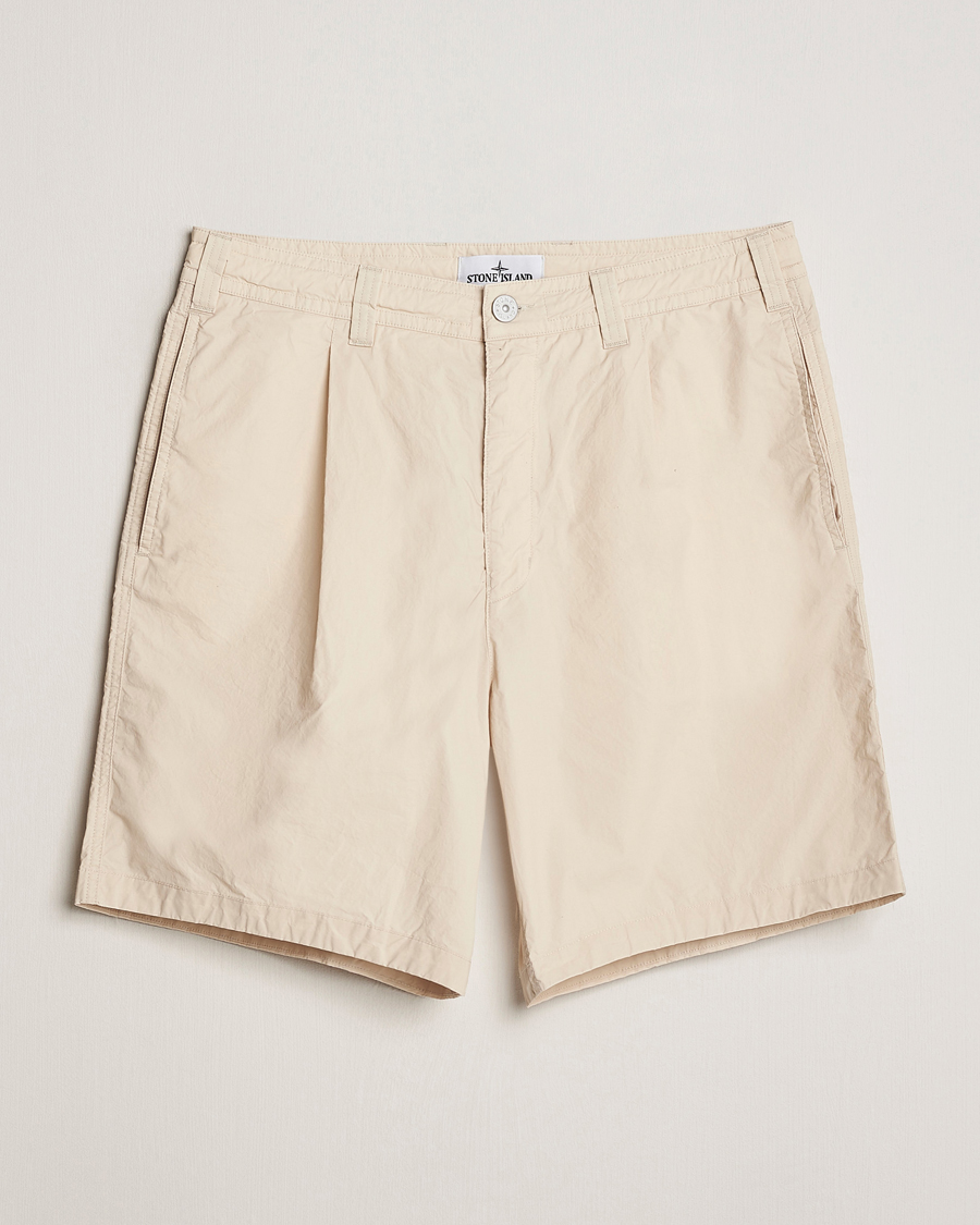 Herre | Shorts | Stone Island | Marina Comfort Bermuda Shorts Natural Beige