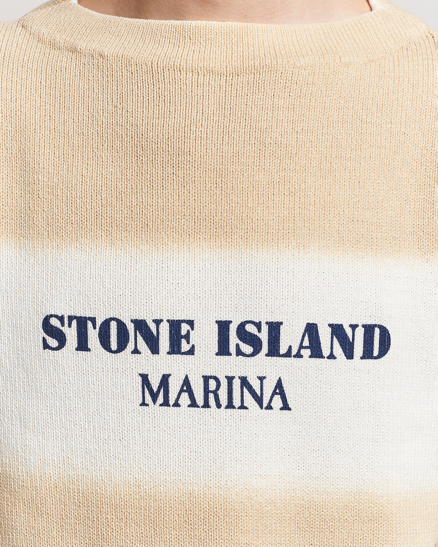 Herre | Gensere | Stone Island | Marina Organic Cotton Sweater Natural Beige