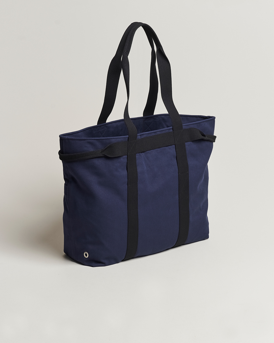 Herre | Stone Island Marina Large Tote Bag Royal Blue | Stone Island | Marina Large Tote Bag Royal Blue