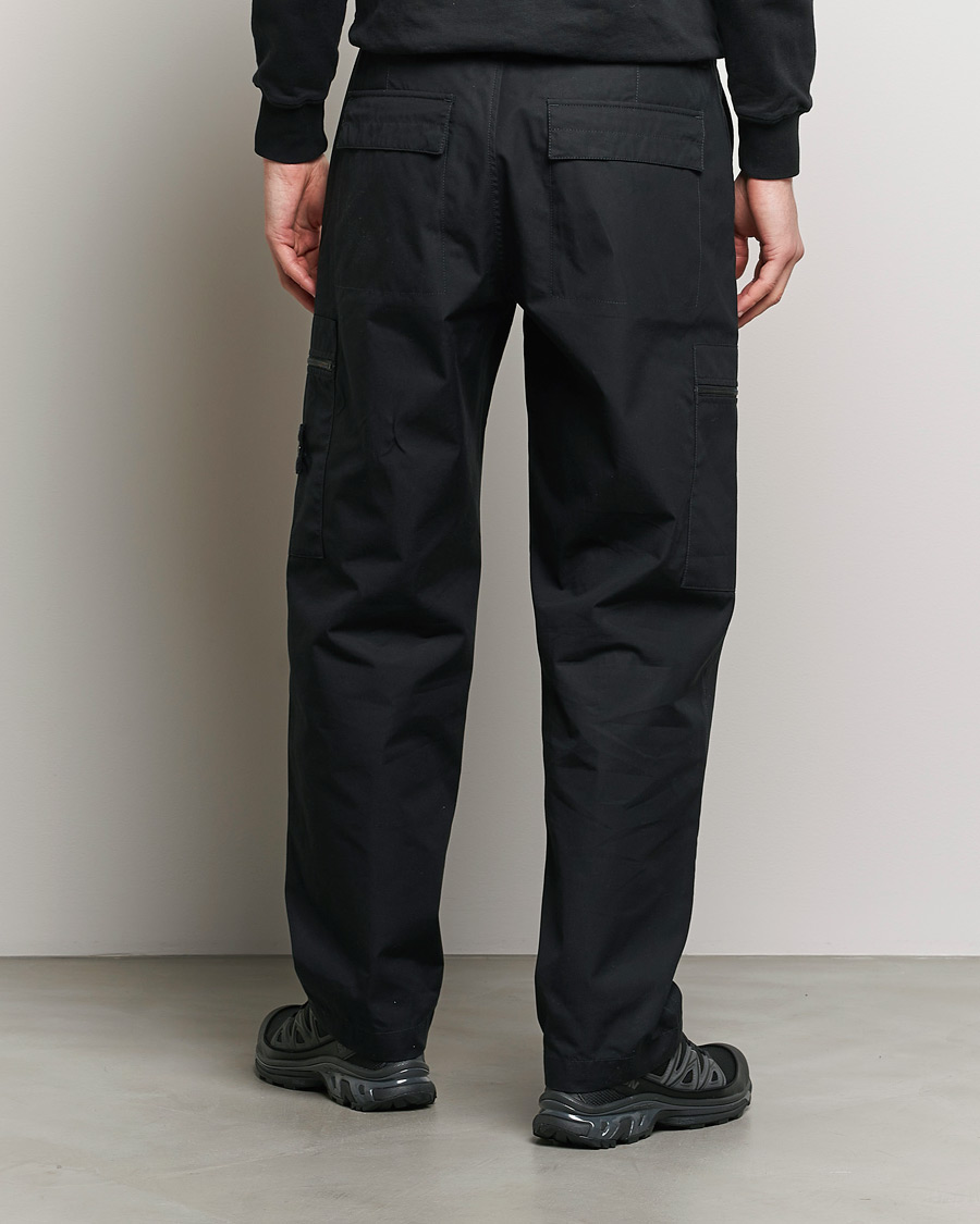 Herre | Bukser | Stone Island | Ghost Ventile Cotton Cargo Pants Black