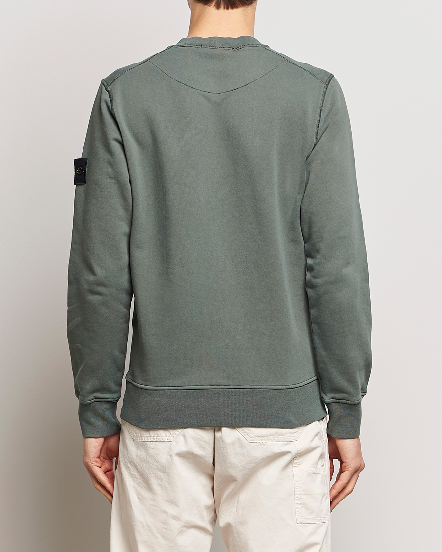 Herre | Gensere | Stone Island | Garment Dyed Cotton Sweatshirt Musk