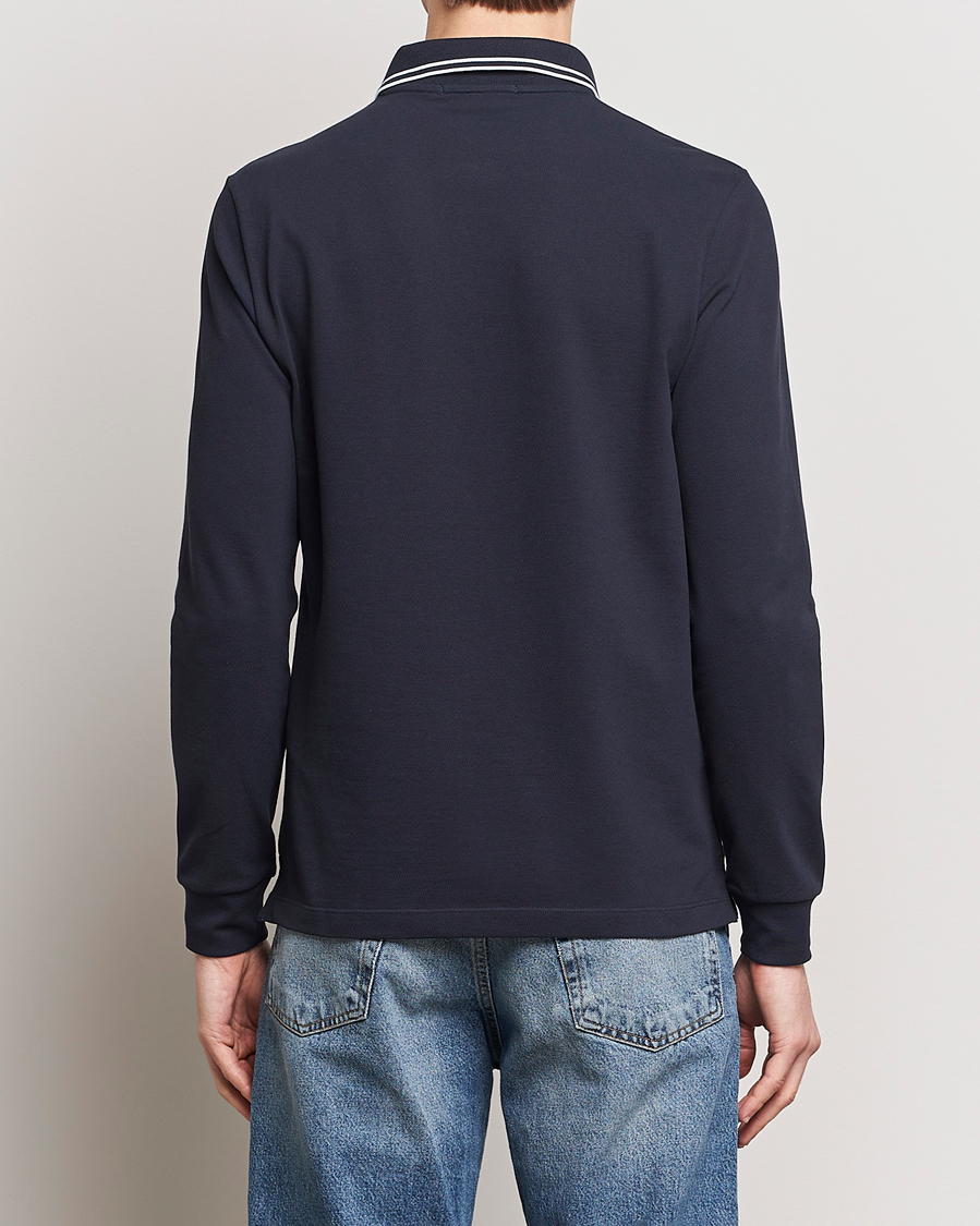 Herre | Gensere | Stone Island | Organic Cotton Stretch Pique Navy Blue