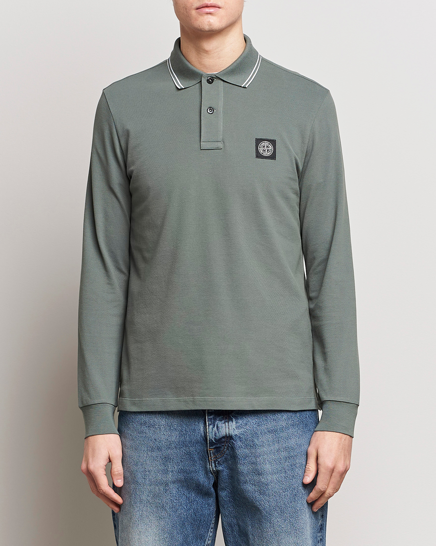 Herre | Pikéer | Stone Island | Organic Cotton Stretch Pique Musk