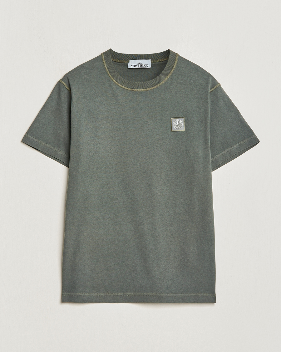 Herre | Nye varemerker | Stone Island | Organic Cotton Fissato Effect T-Shirt Musk