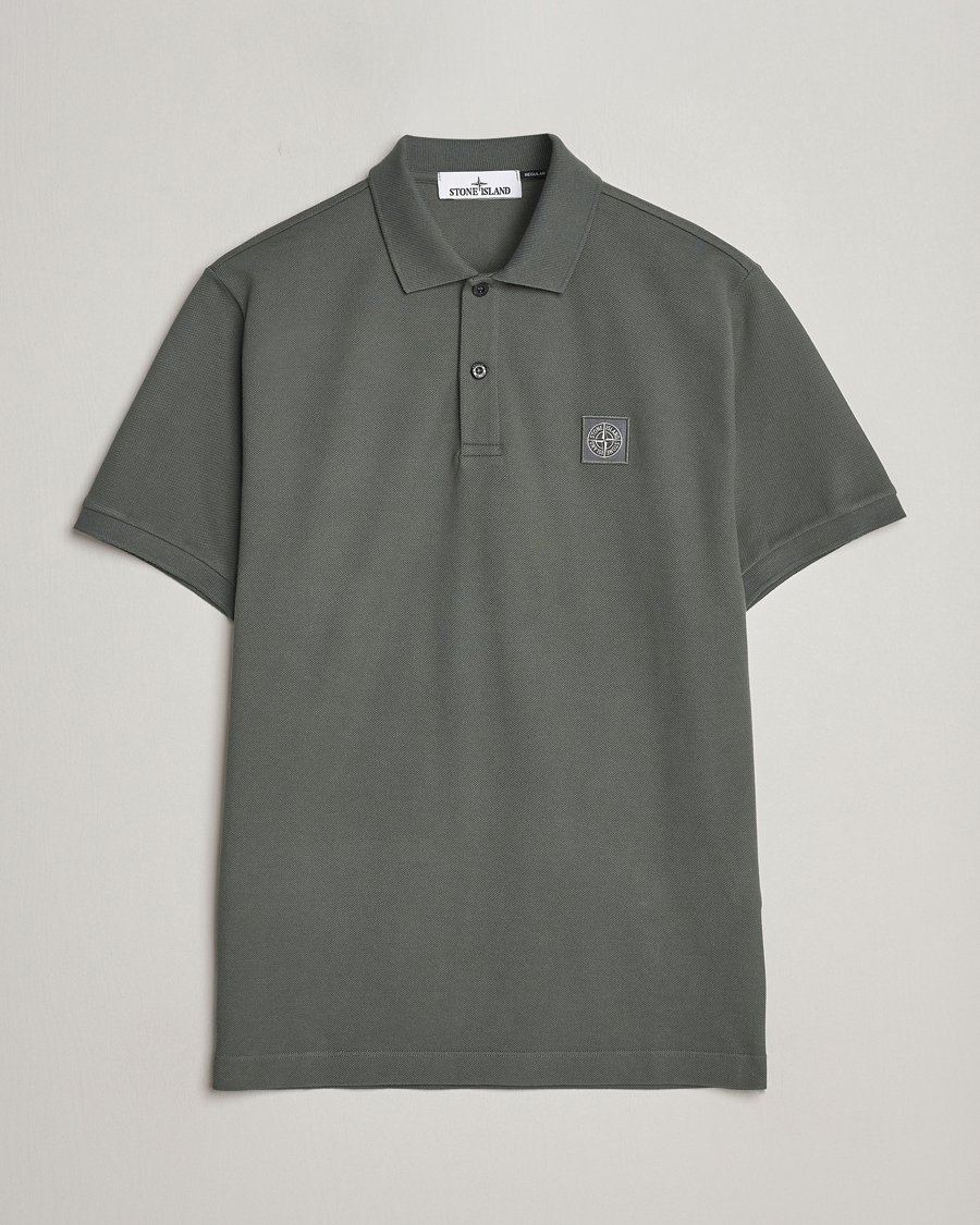 Herre |  | Stone Island | Organic Cotton Polo Musk