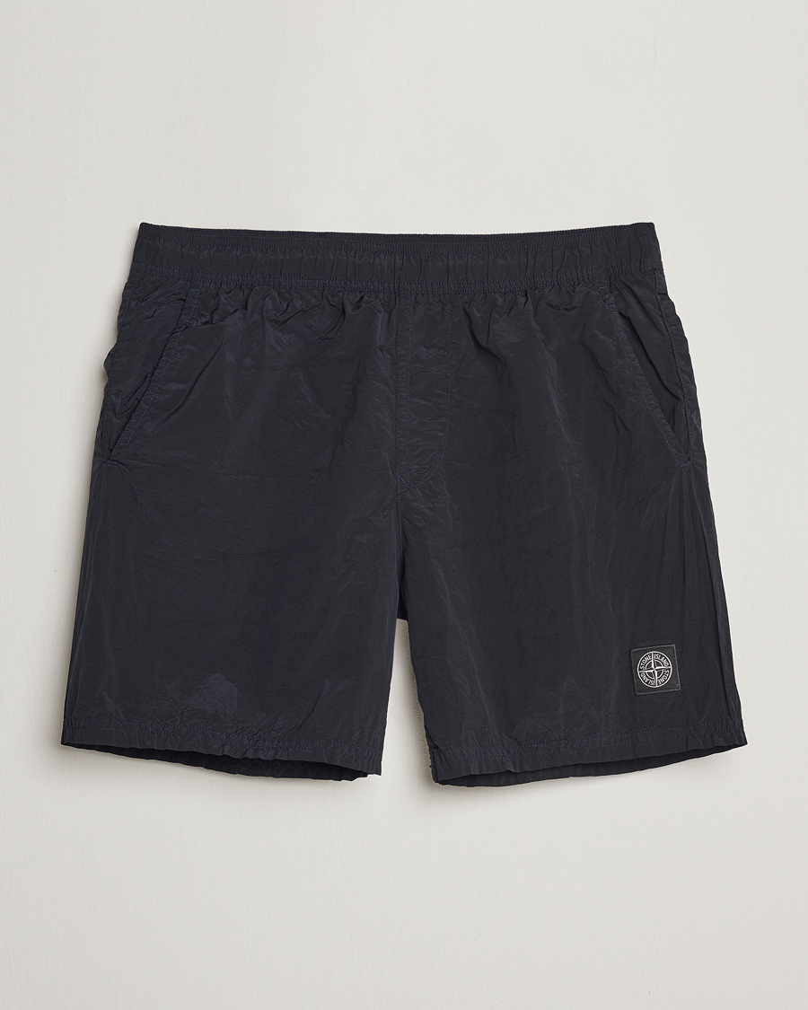 Herre | Badeshorts | Stone Island | Nylon Metal Econyl Swimshorts Navy Blue