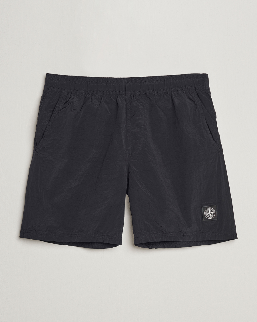Herre | Badeshorts | Stone Island | Nylon Metal Econyl Swimshorts Black