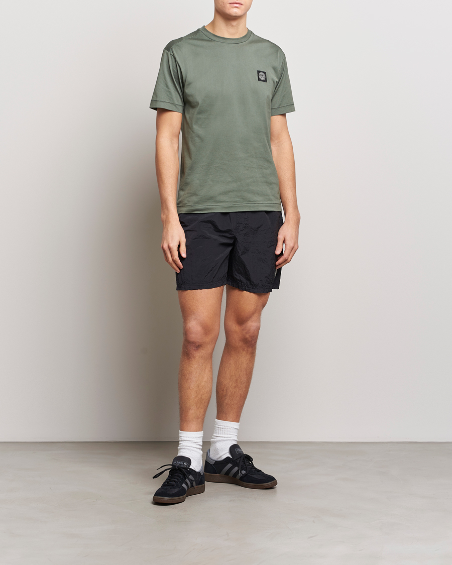 Herre | Badeshorts | Stone Island | Nylon Metal Econyl Swimshorts Black