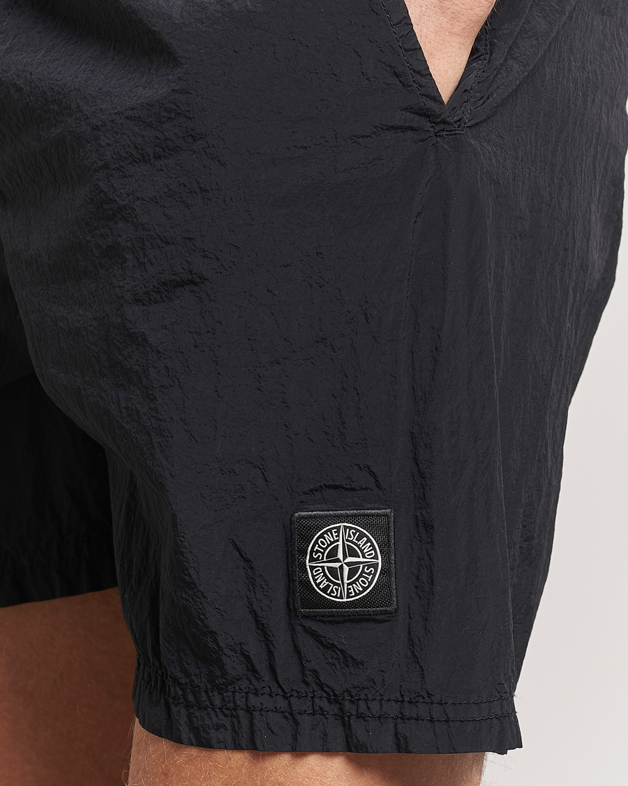 Herre | Badeshorts | Stone Island | Nylon Metal Econyl Swimshorts Black