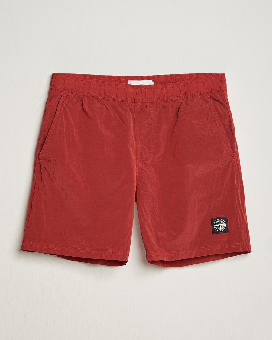 Herre | Badeshorts | Stone Island | Nylon Metal Econyl Swimshorts Red