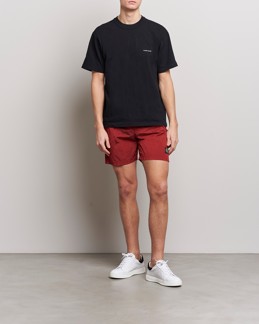 Herre | Badeshorts | Stone Island | Nylon Metal Econyl Swimshorts Red