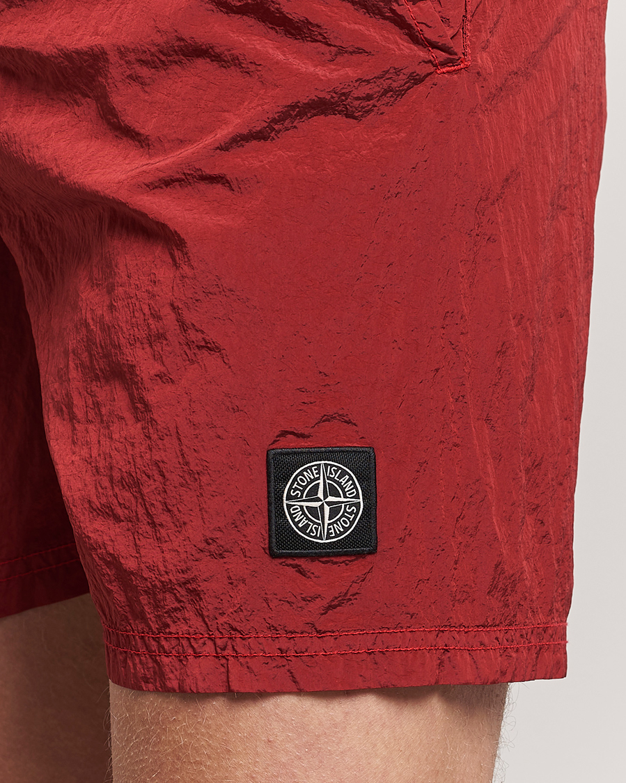 Herre | Badeshorts | Stone Island | Nylon Metal Econyl Swimshorts Red
