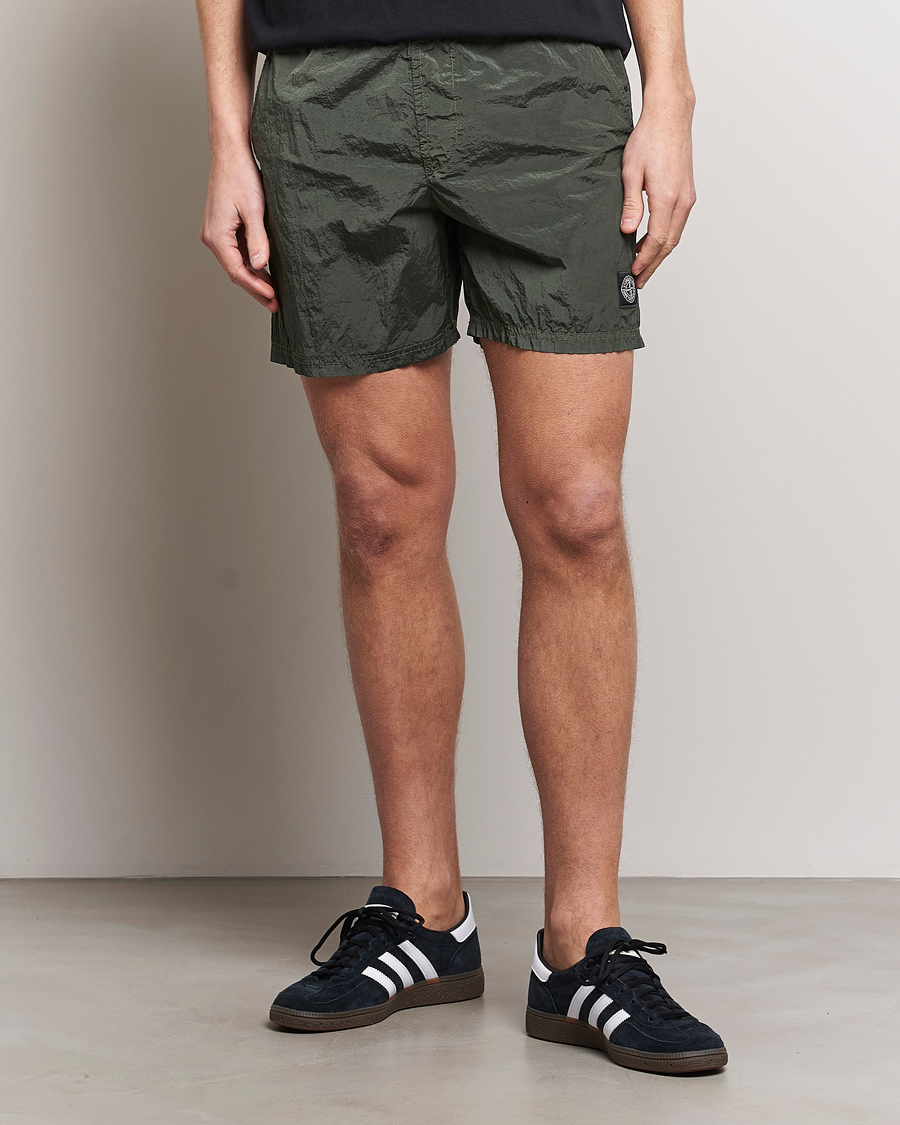 Men | Swimwear | Stone Island | Nylon Metal Econyl Swimshorts Musk