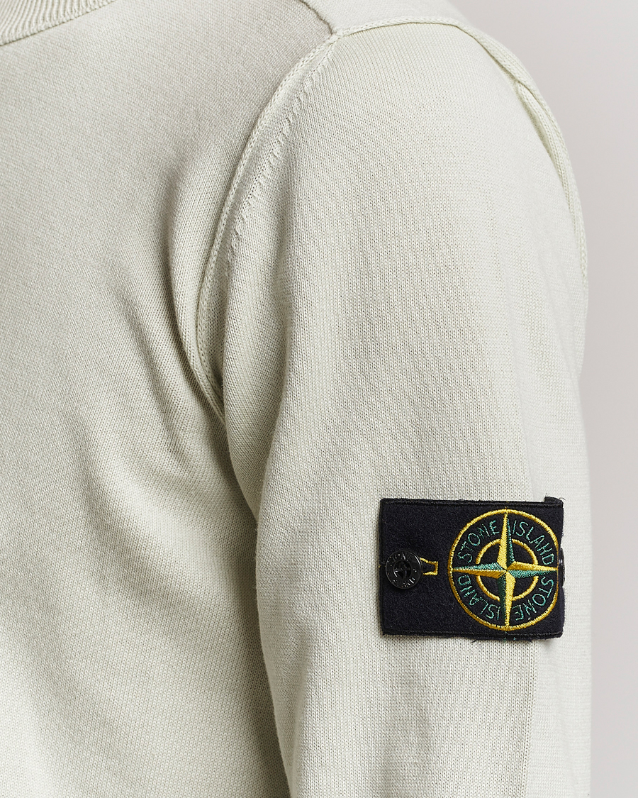 Herre | Gensere | Stone Island | Soft Organic Cotton Crew Neck Pistachio