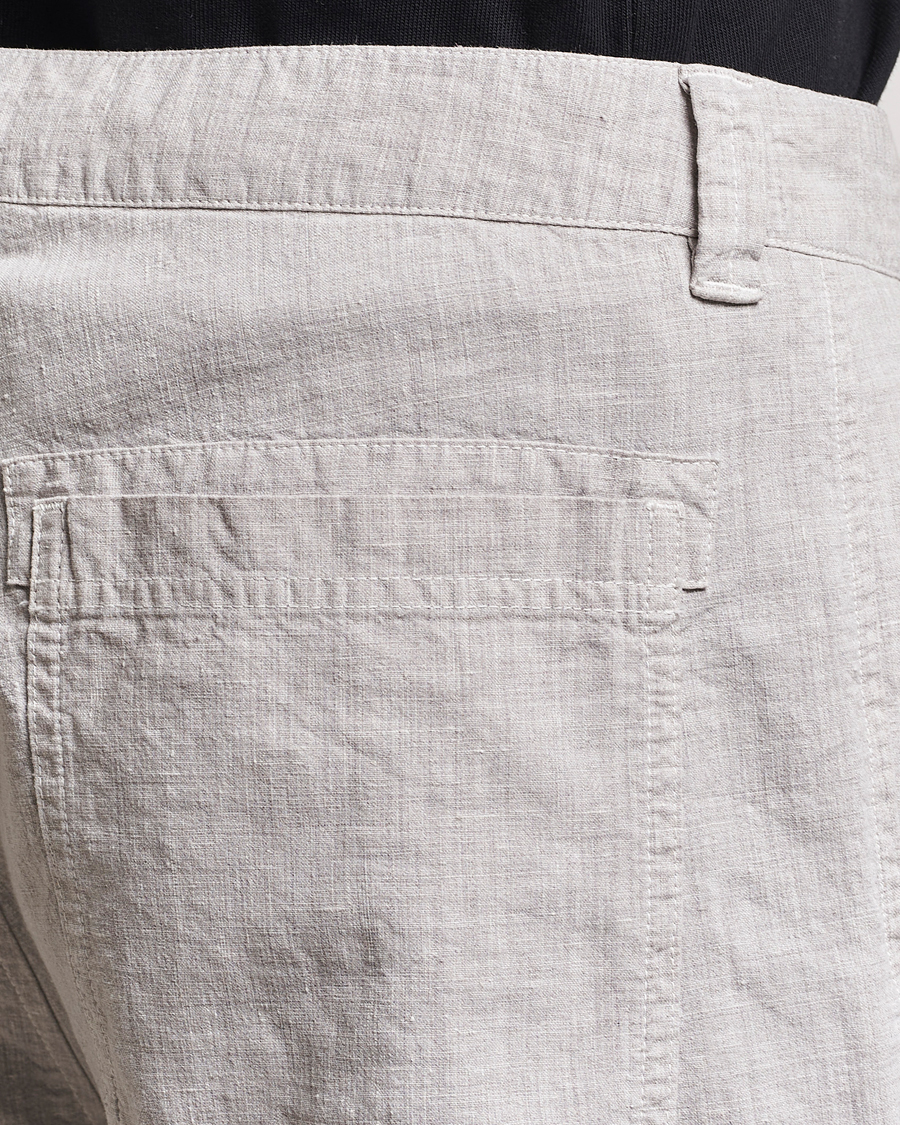 Herre | Dresser | Stone Island | Linen Nylon Relaxed Suit Dove Grey