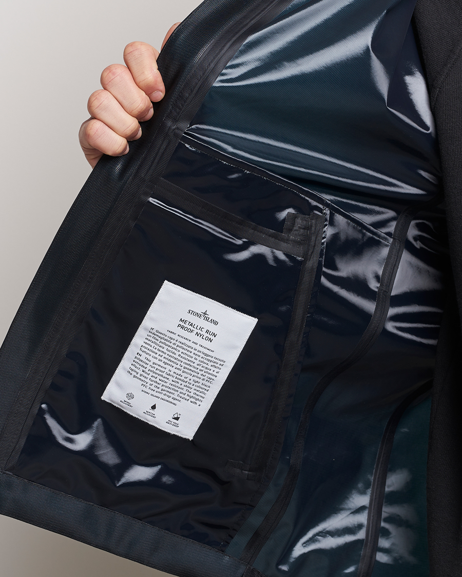 Herre | Jakker | Stone Island | Metallic Run Proof Nylon Jacket Cobalt Blue