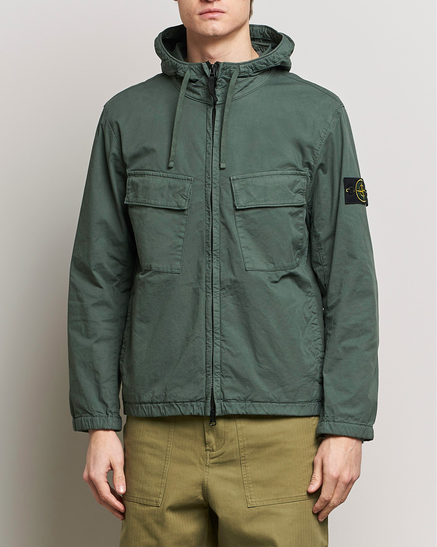 Herre | Casual jakker | Stone Island | Supima Cotton Hooded Jacket Musk