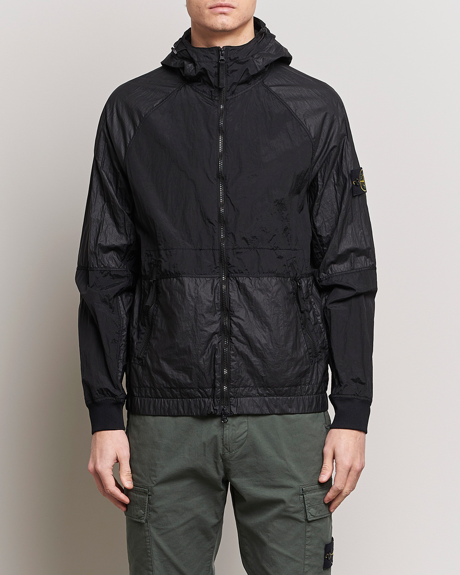 Herre | Klær | Stone Island | Nylon Metal Hooded Jacket Black