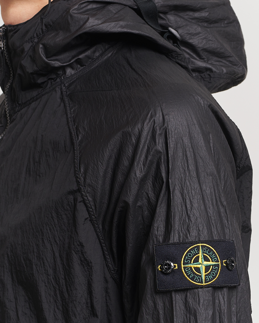Herre | Jakker | Stone Island | Nylon Metal Hooded Jacket Black
