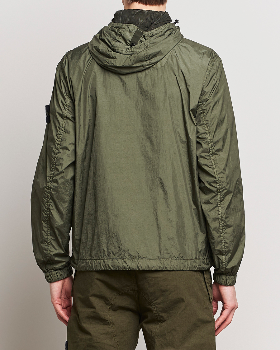 Herre | Jakker | Stone Island | Crinkle Reps Hooded Jacket Musk