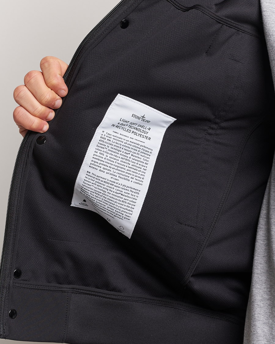 Herre | Jakker | Stone Island | Light Soft Shell Jacket Black