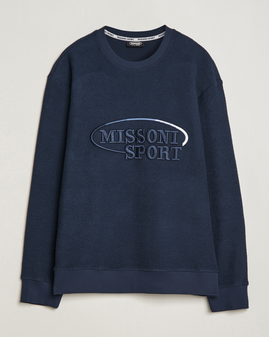 Herre | Gensere | Missoni | SPORT Crewneck Sweatshirt Navy