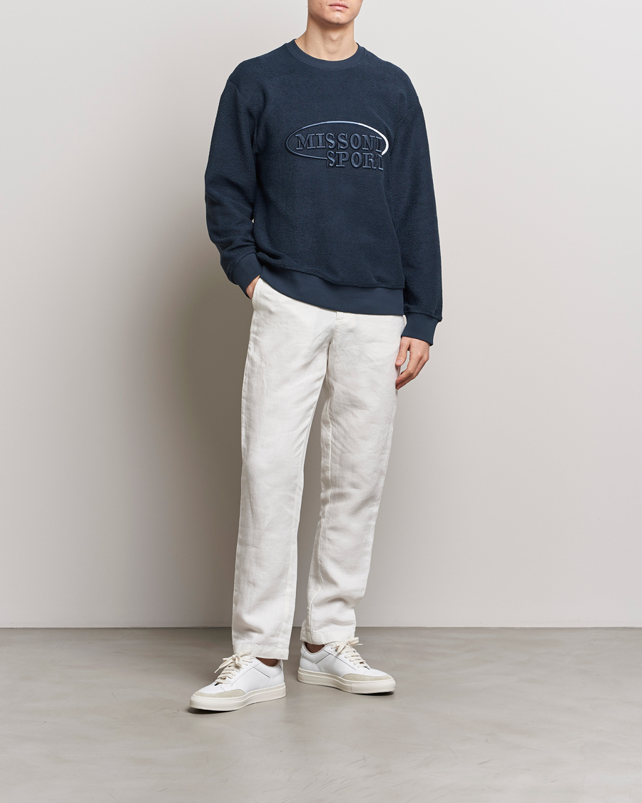 Herre | Gensere | Missoni | SPORT Crewneck Sweatshirt Navy