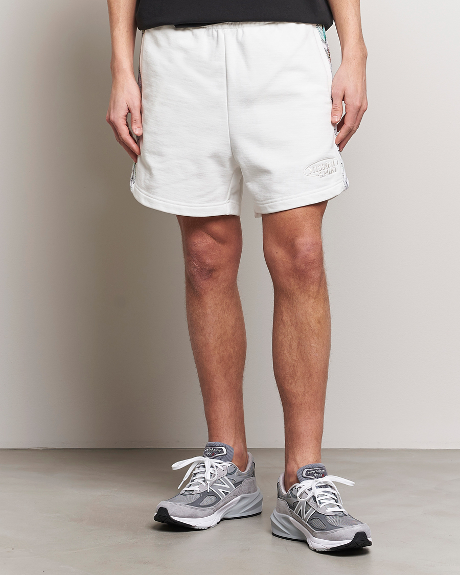 Herre | Italian Department | Missoni | SPORT Sweatshorts White/Multi