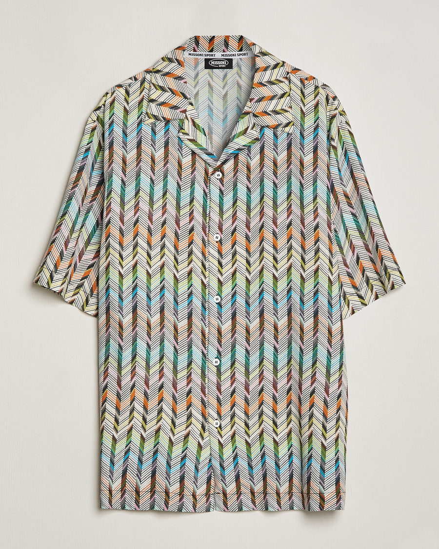Herre | Skjorter | Missoni | SPORT Short Sleeve Shirt White/Multi