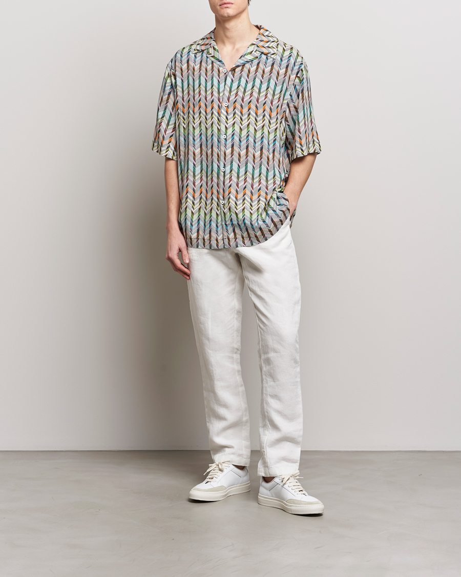 Herre | Skjorter | Missoni | SPORT Short Sleeve Shirt White/Multi