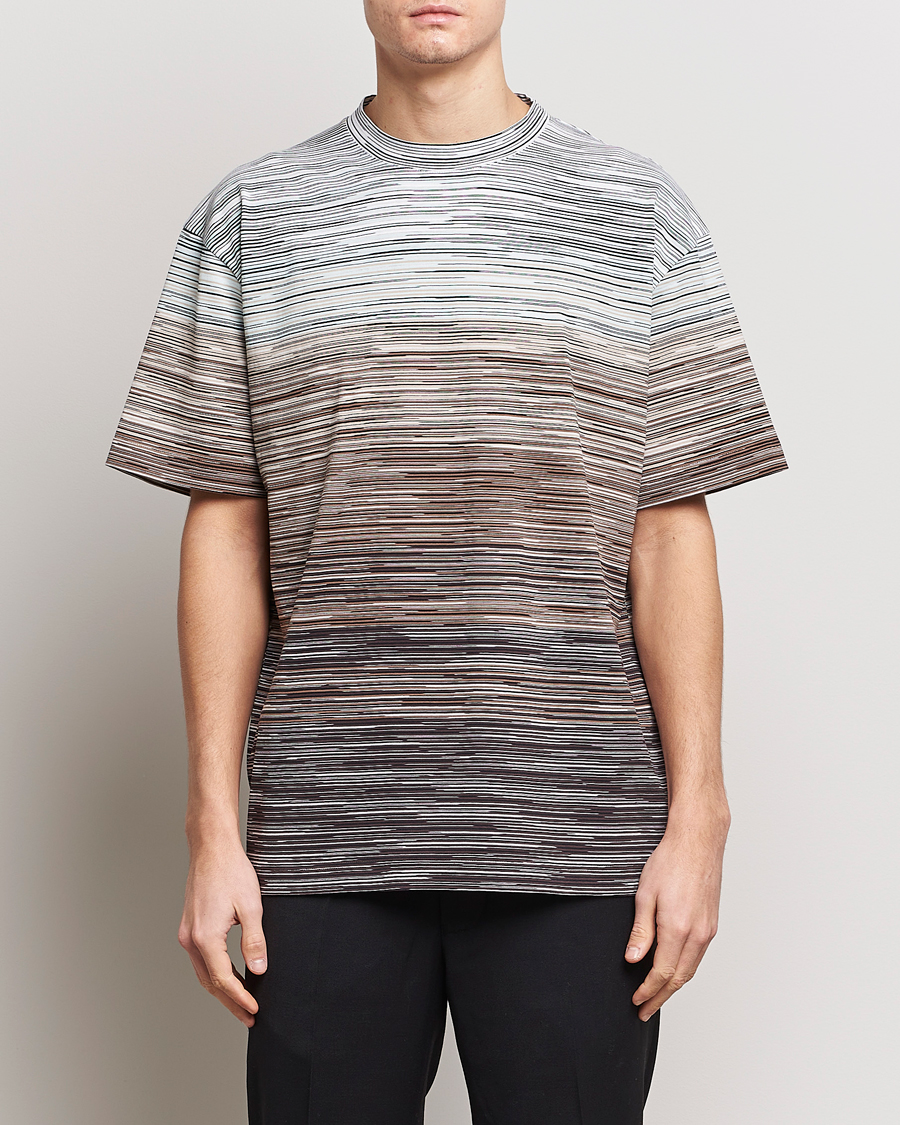 Herre | Italian Department | Missoni | Space Dyed T-Shirt Beige