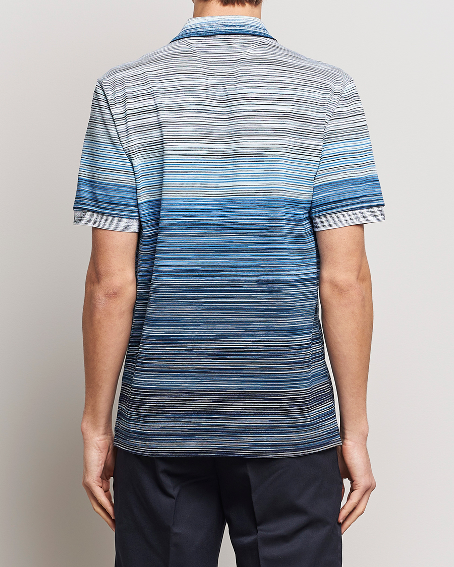 Herre | Pikéer | Missoni | Space Dyed Polo Blue