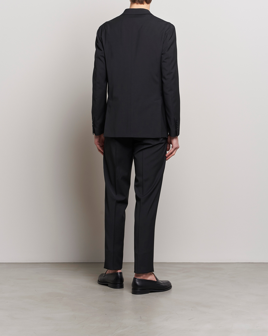 Herre | Dresser | Lardini | Travellers Soft Wool Suit Black