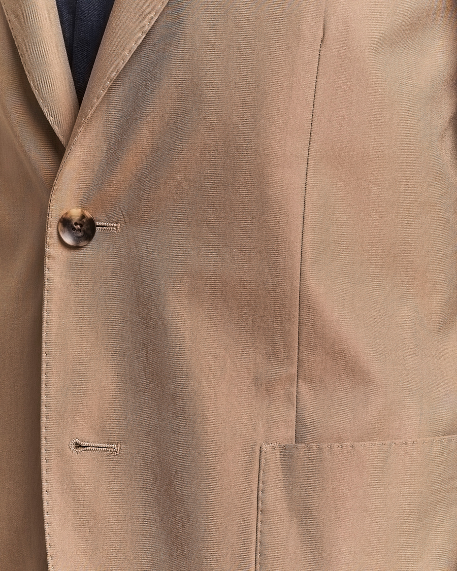 Herre | Dresser | Lardini | Solaro Cotton Suit Light Brown